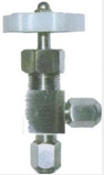 QJ-1B角式氣動管路截止閥產品簡圖1