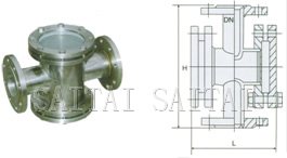 HGS07-103型鋼制直通視鏡  PN=0.6MPa