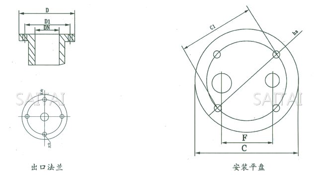 FYW液下泵結構圖1